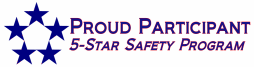 5-Star Safety Program Participant Logo